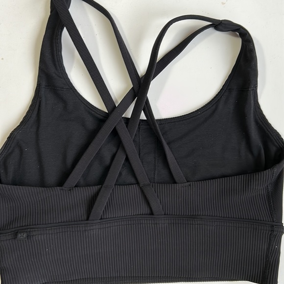 TWO size 6 Lululemon Energy Bras. - Picture 2 of 3